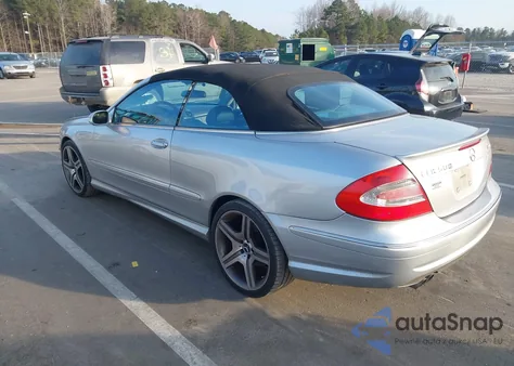 2005 Mercedes-Benz Clk 500 from USA, damaged, VIN WDBTK75J85F149518